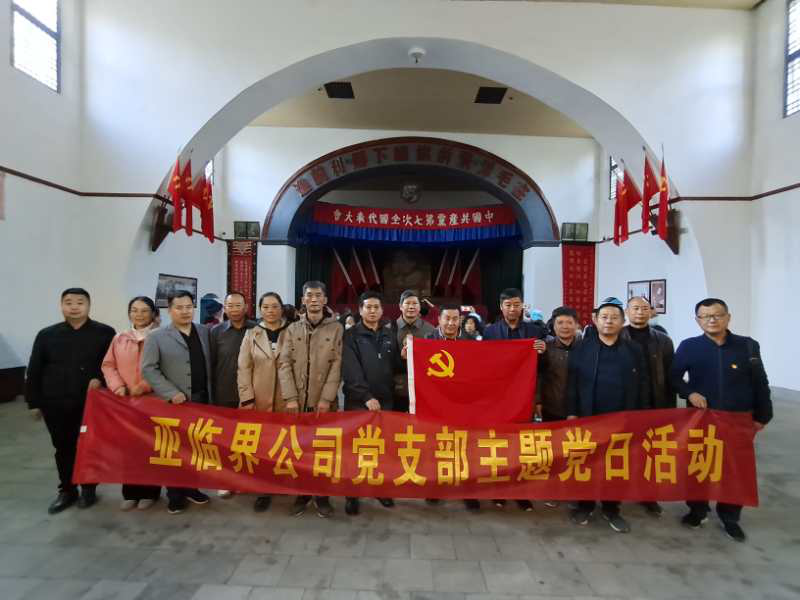 亚临界公司党支部赴延安主题党日活动纪实
